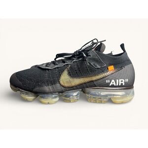 Nike Air VaporMax Off-White Black Part 2 AA3831-002 Men's 13 Authentic